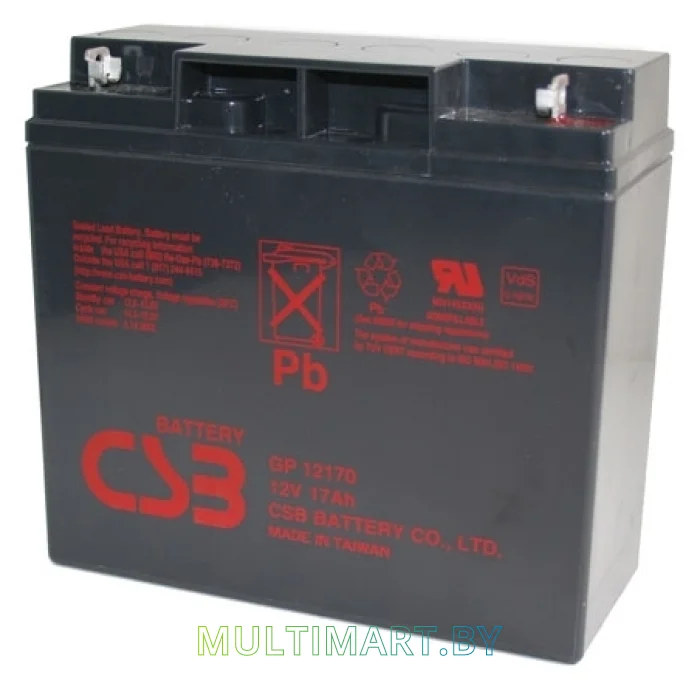 Аккумулятор для ИБП CSB Battery GP12170 (12В/17 А·ч)